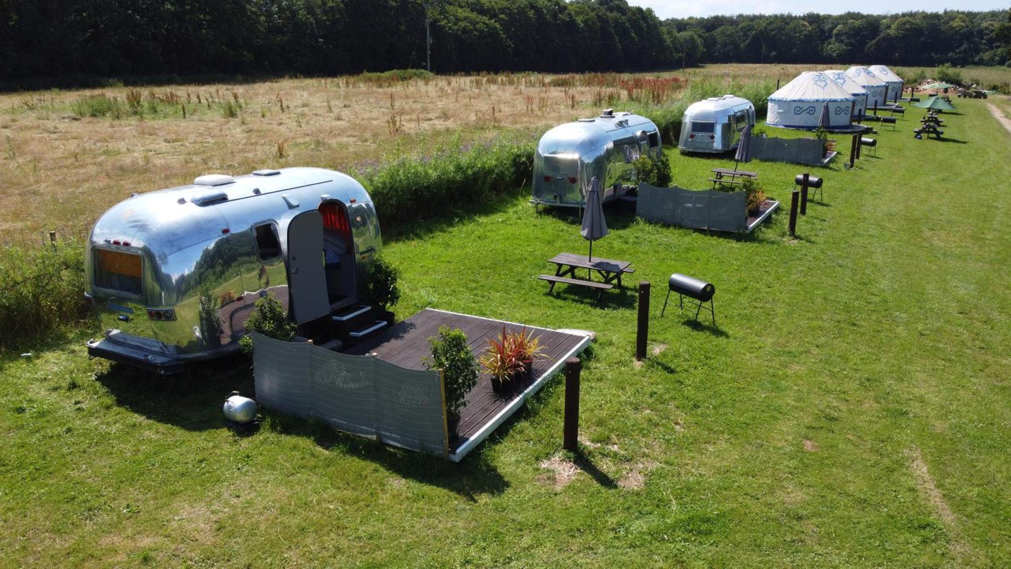 Silver Airstream Glamping & Rental Chichester Kültér fotó